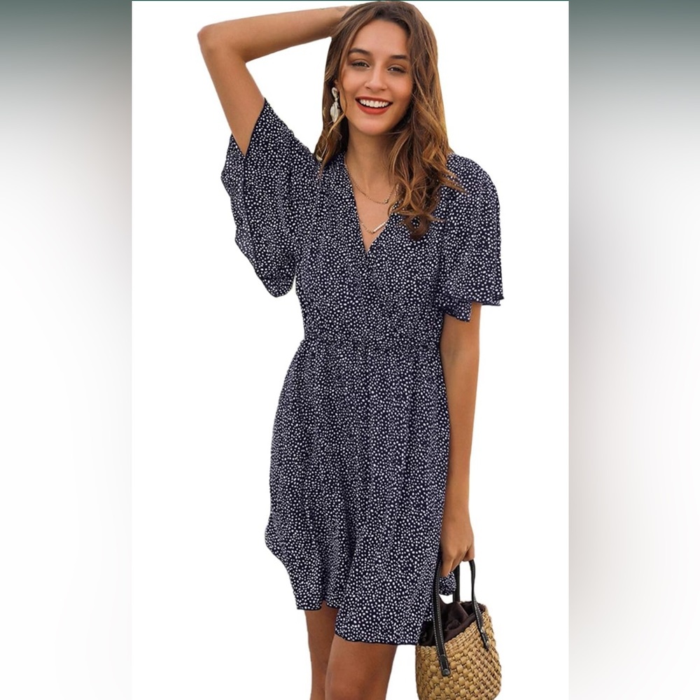 Woman’s Polka Dot Dress